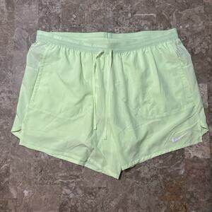Nike Running Shorts Mens XL Neon Flex Stride 5” Lined Gym Hi Vis FN2992